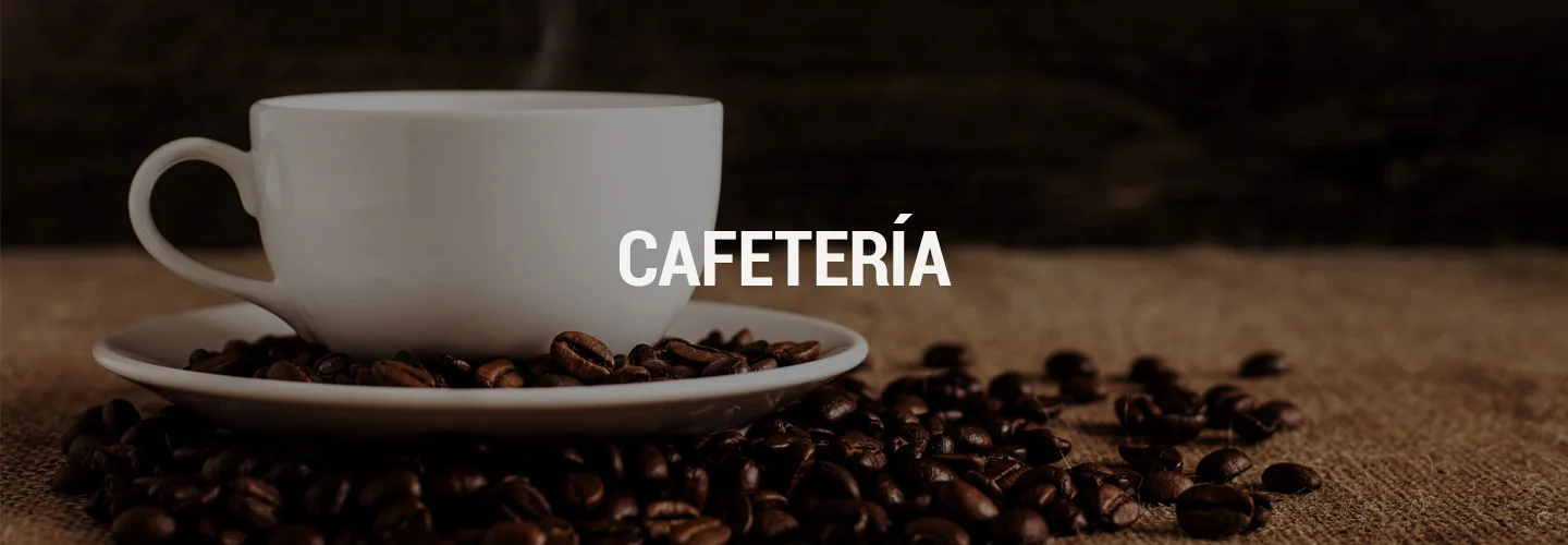 Contamos con servicio de cafetería.