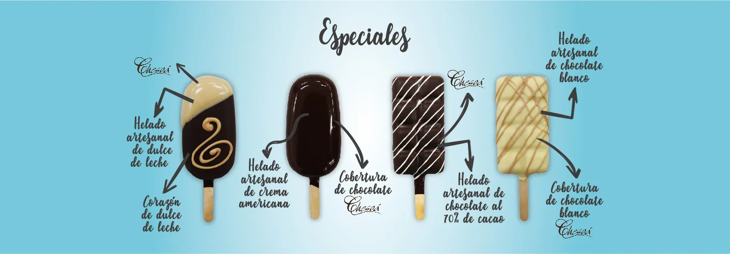 Paletas TULAS especiales CHESOA