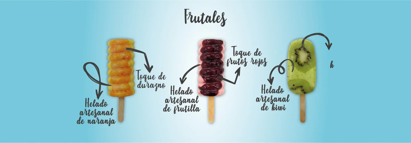 Paletas TULAS frutales